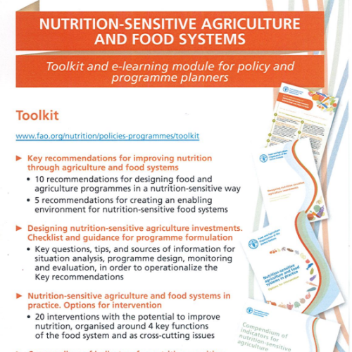 nutrition sensitive